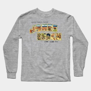 Greetings from Jones Beach Long Sleeve T-Shirt